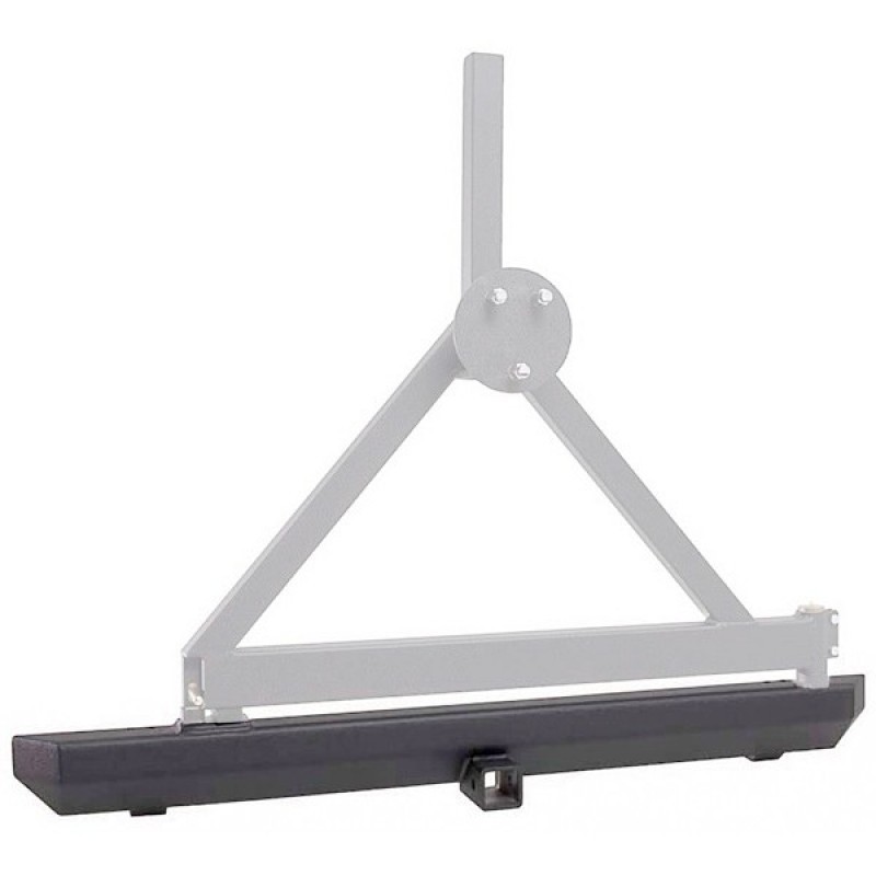 Jeep Wrangler Bumper - Rear - Rugged Ridge - Rock Crawler - Textured Black - `87-`06